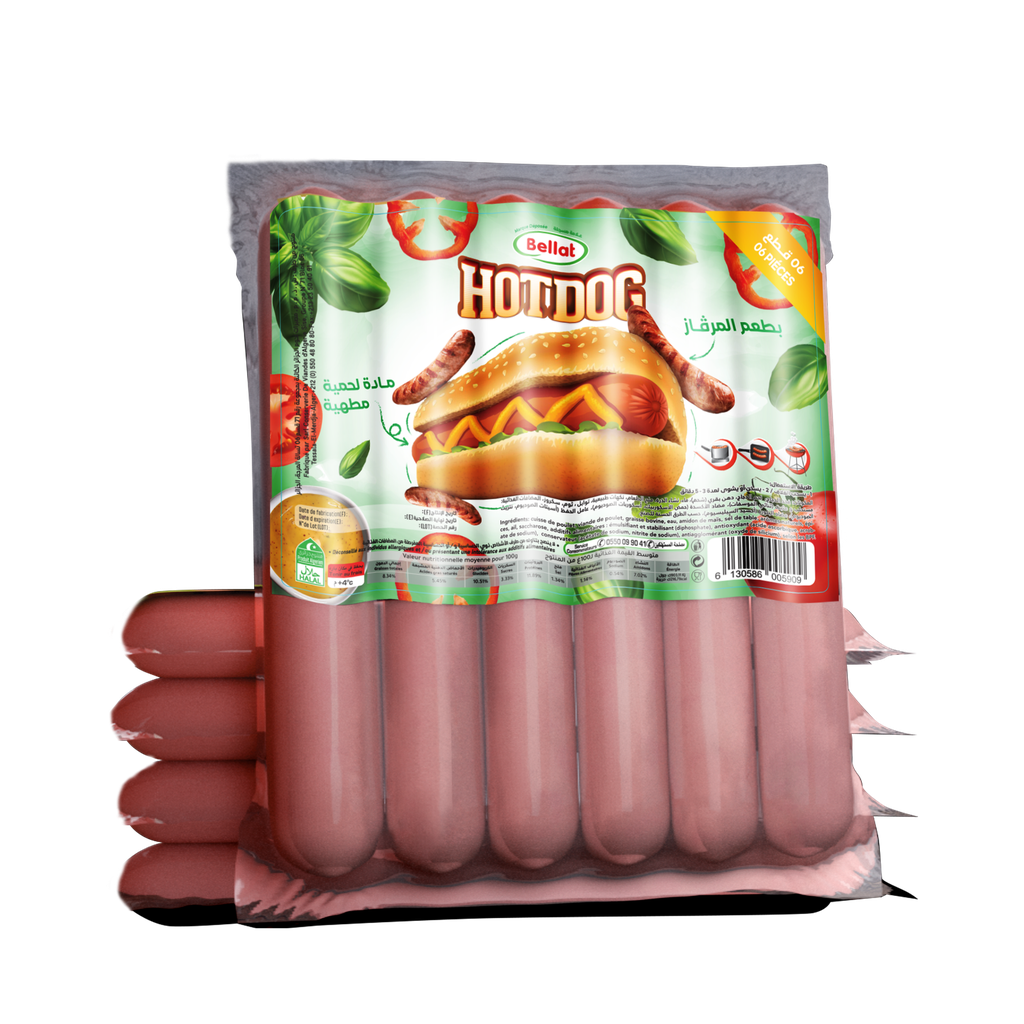HOT DOG MERGUEZ 6 SC